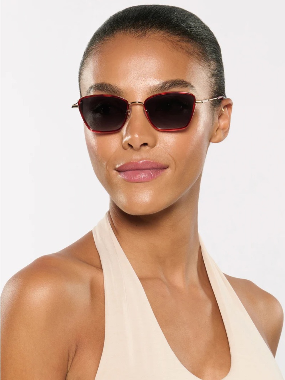 KREWE Bella Sangria Sunglasses